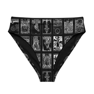 Black Tarot High Waisted Bikini Bottom