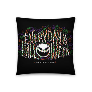 Everyday is Halloween Throw Pillow (Reversible!)