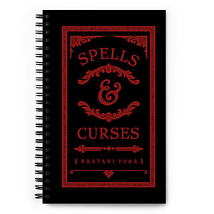 Spells & Curses Spiral Notebook