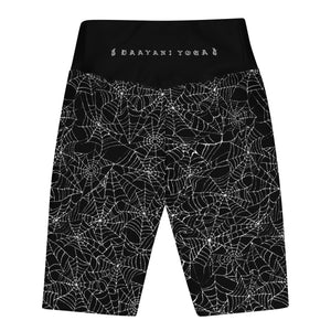 Spiderweb Biker Shorts