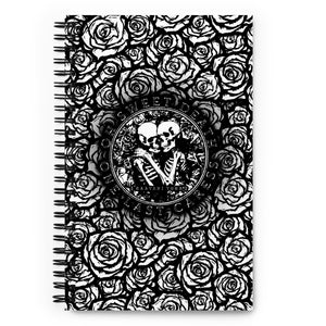 Last Caress / Rose Spiral Notebook