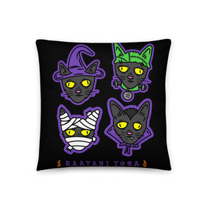 Costumed Kitties Pillow (Reversible!)