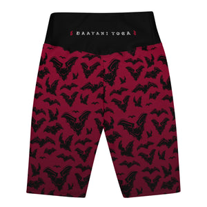 Bat Textile Biker Shorts