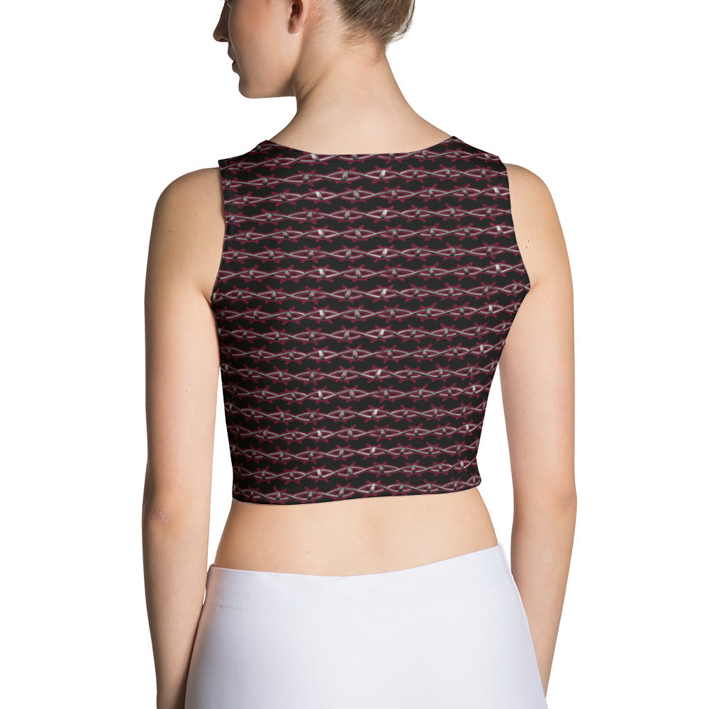 Barbed Wire Crop Tank