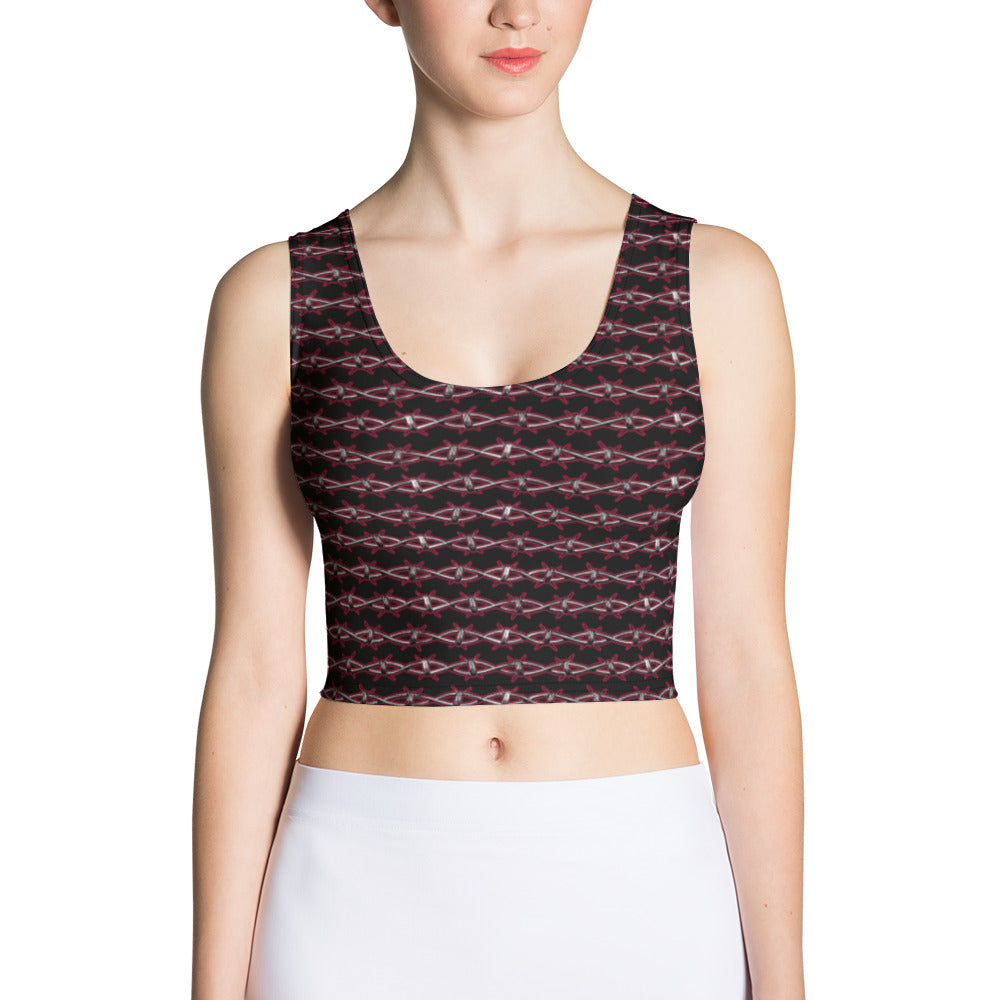 Barbed Wire Crop Tank