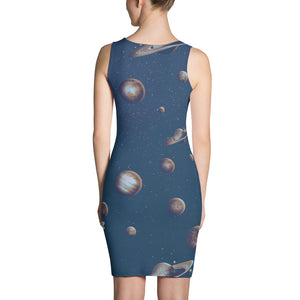 Mellon Collie Fitted Dress