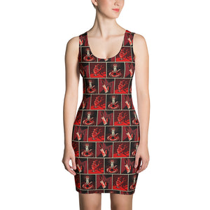 Tales of Horror Fitted Dress