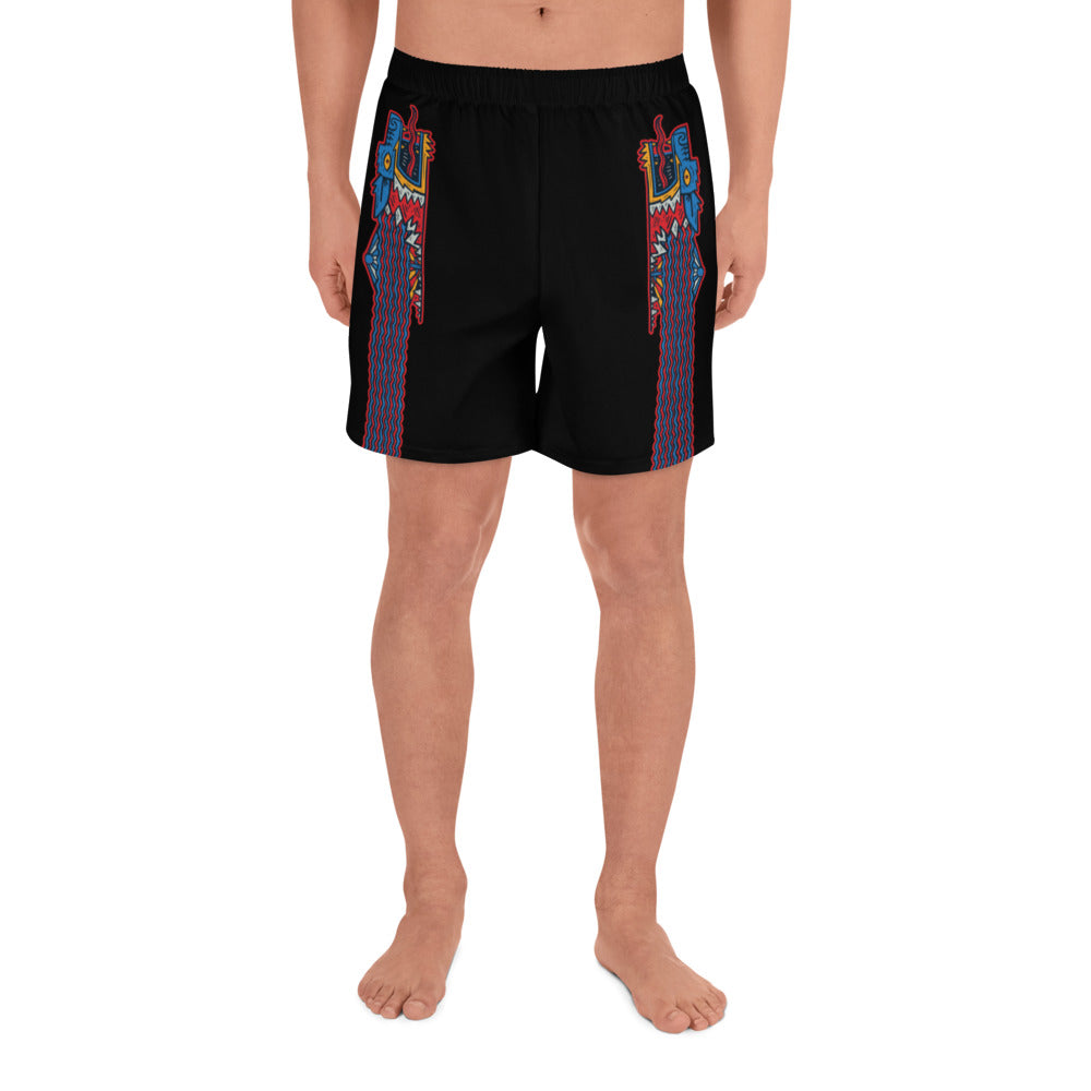 Moon Tooth Queen Wolf Men's Athletic Long Shorts