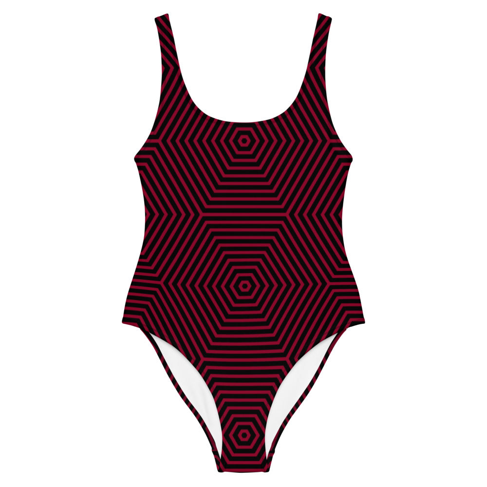 As Above So Below One-Piece Swimsuit