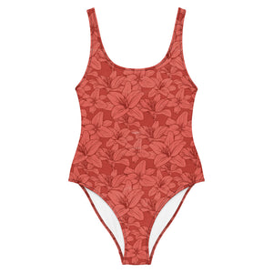 Lillies One-Piece Swimsuit