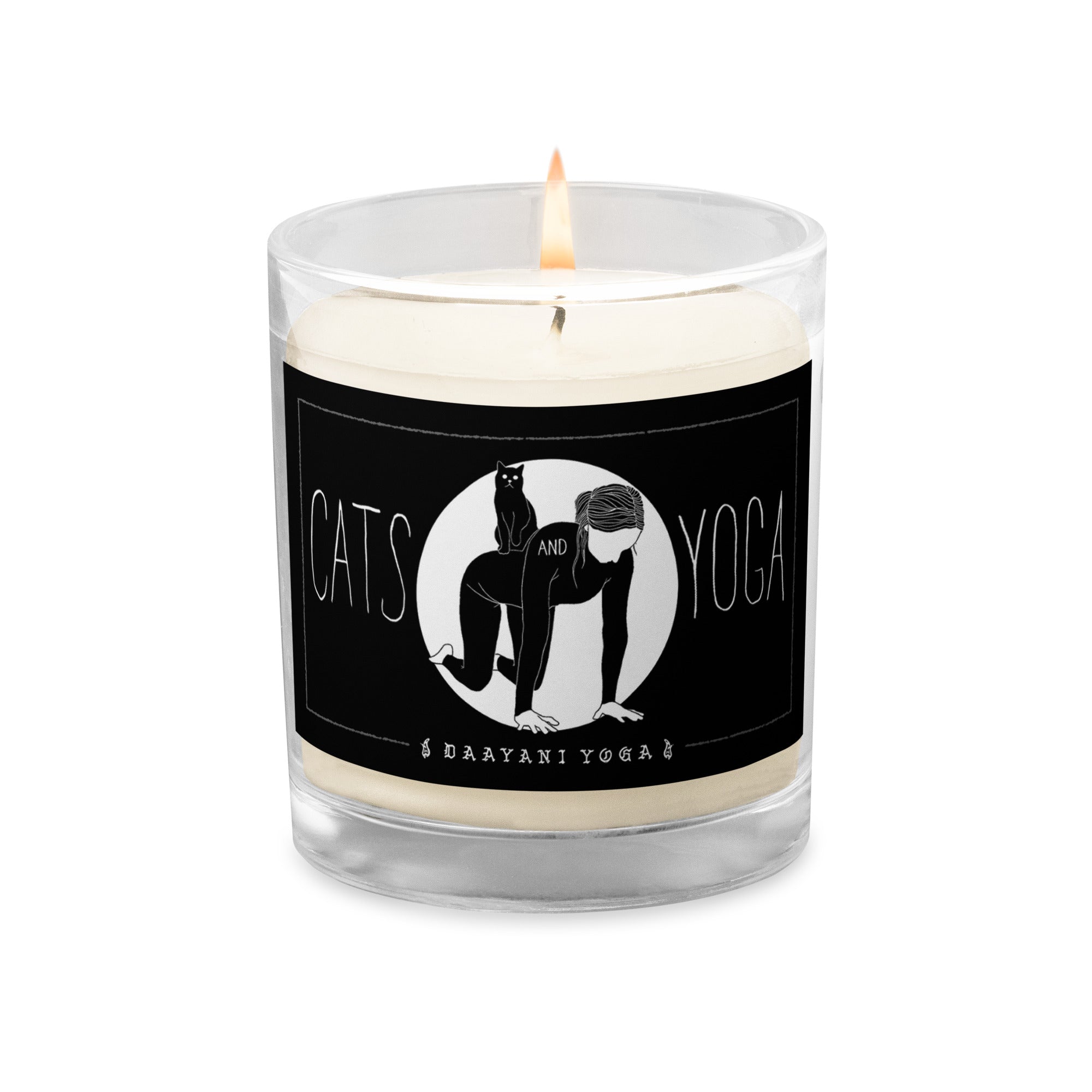 Cats & Yoga Soy Candle