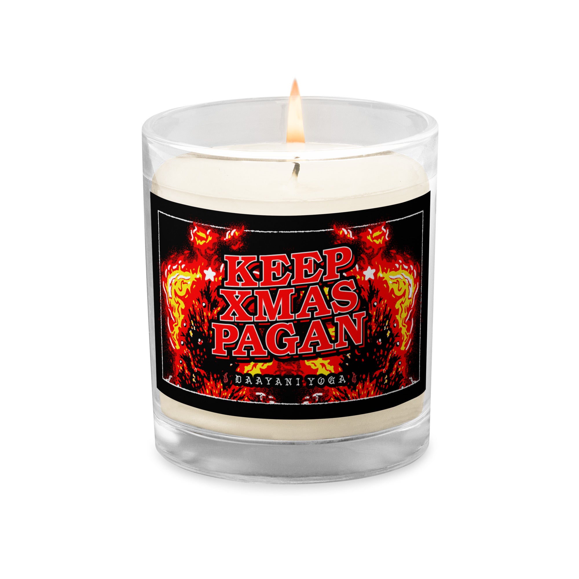 Keep Xmas Pagan Soy Candle
