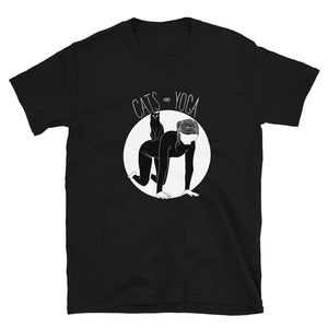 Cats and Yoga Unisex Tee