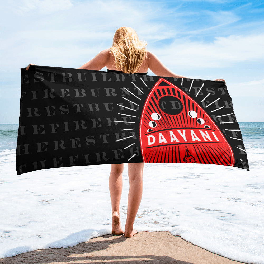 Planchette Beach Towel