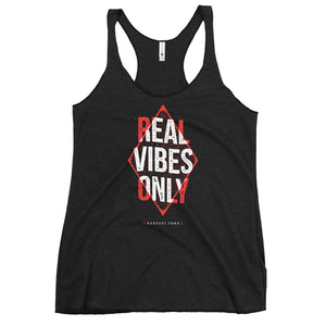 Real Vibes Only Racer Tank