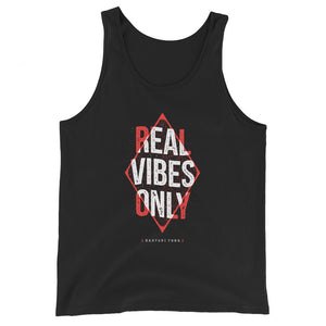 Real Vibes Only Unisex Tank
